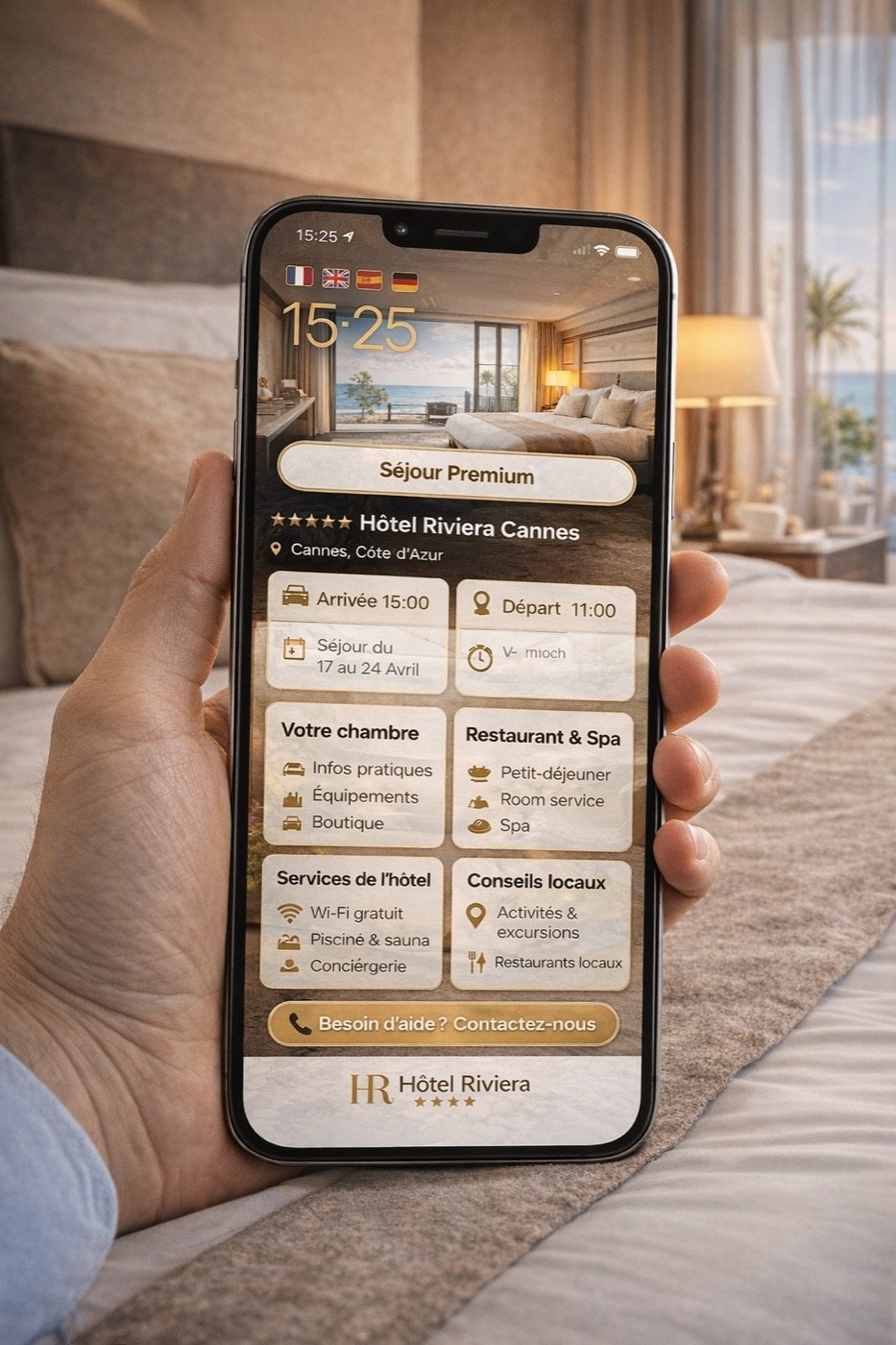 QR Code Hôtel